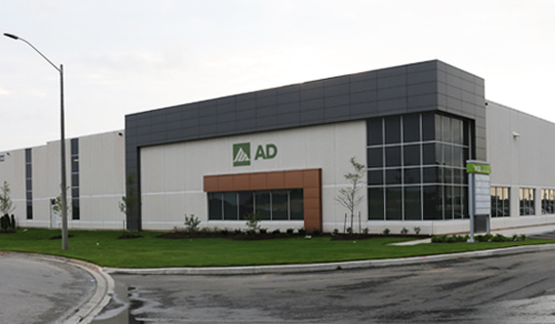 AD Canada exterior warehouse