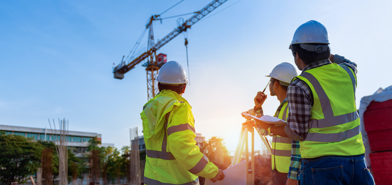 Construction input prices February 2022