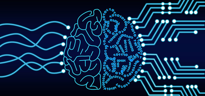 Artificial intelligence representation of human brain and data