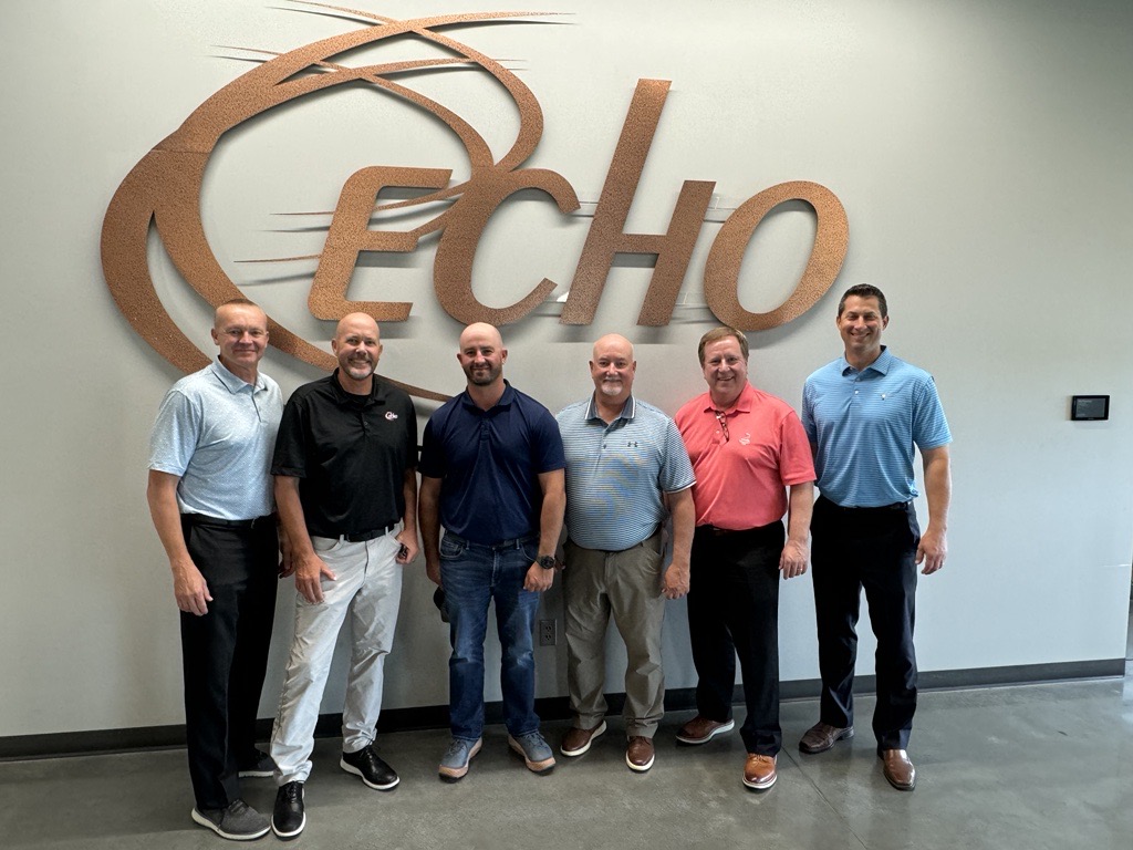 Photo (left to right): Chris Scarbrough (Springfield Electric, a Sonepar company), Rick Coltvet (Echo), Korey Lane (Echo), Mitch Lane (Echo), Andy Waring (Sonepar) and Kris Prebola (Sonepar).