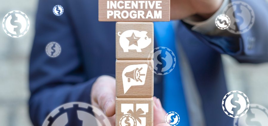 Incentive Loyalty Program Internet Marketing Business Concept.