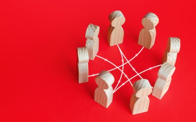 Circle of connected people. Collaborate and cooperate in a group. Communication within the team. Teamwork. Negotiation dialogue. Business meeting. Consolidation. Circle of friends. Mutual relations