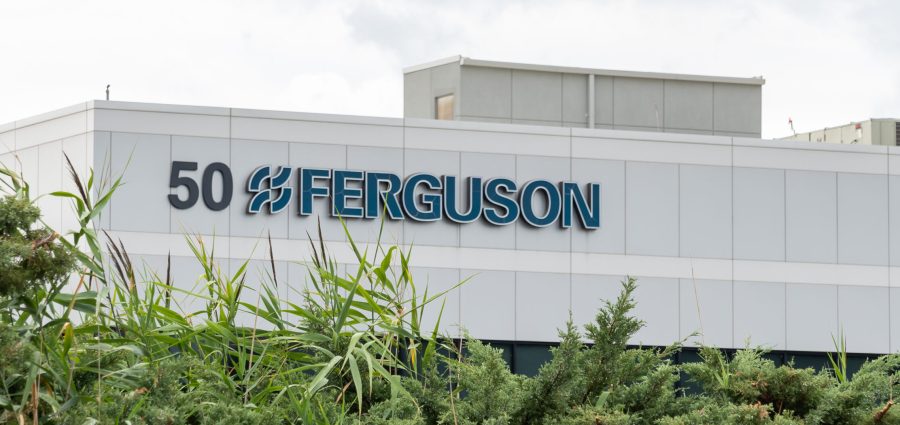 Secaucus, NJ, USA - August 22, 2022: Ferguson Plumbing Supply he