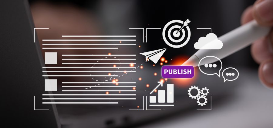 Publish Content, content for digital publishing Blog marketing e