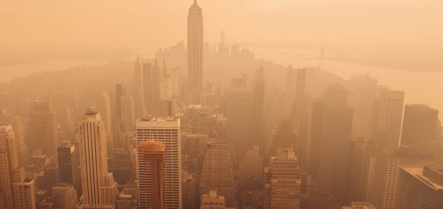 New York City Covered in Smoke from Bushfire