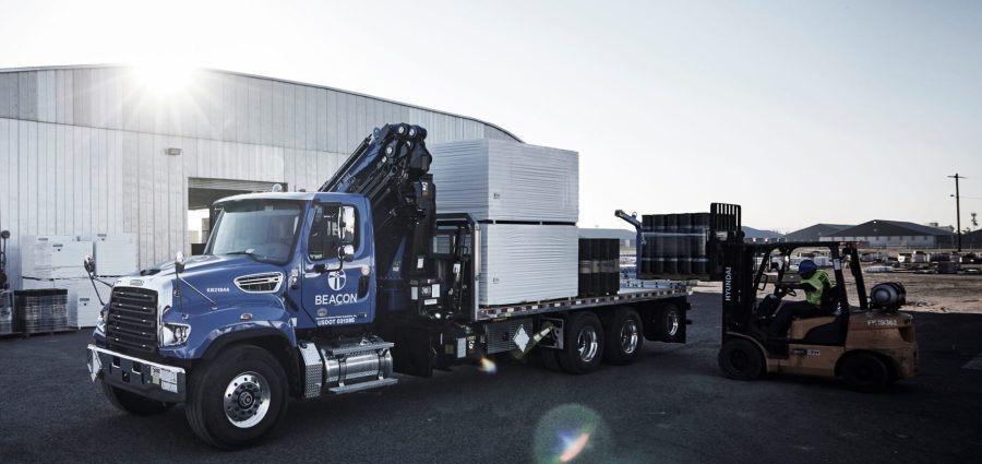 Beacon Roofing Supply Truck