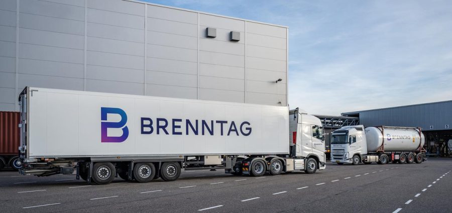 Brenntag trucks