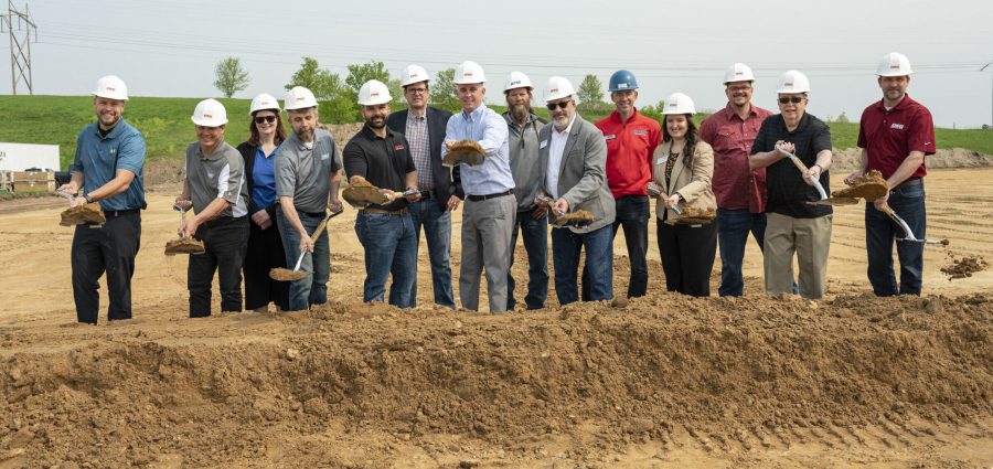 DSG has broken ground for a new facility in Eau Claire, Wisconsin.