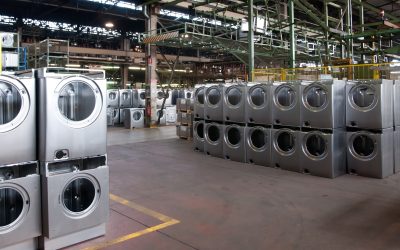 Factory: washing machine production