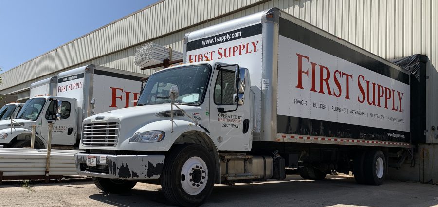 First Supply trucks