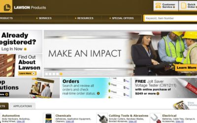 Lawson Products homepage