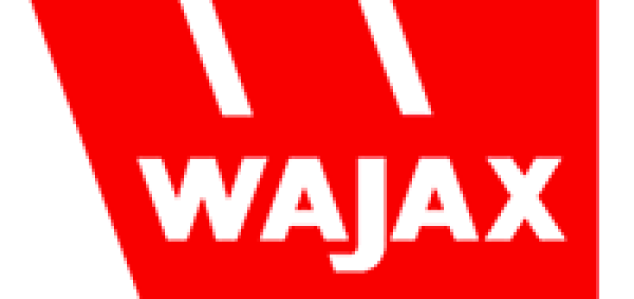 red logo for Wajax company