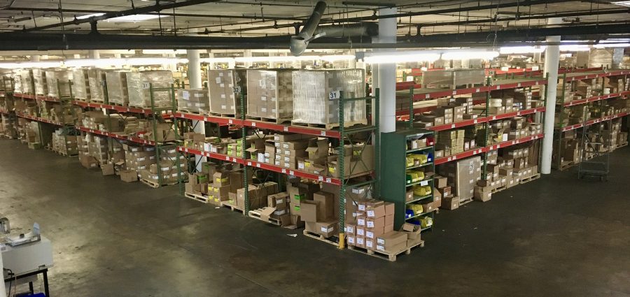 Warehouse inventory sf