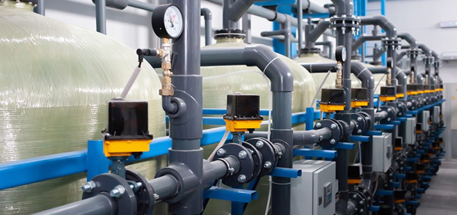 Automation of the industrial water treatment system